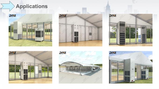 Nouveau climatiseur emballé 25HP de tente de Drez utilisation de 20 de tonne tentes d'exposition
