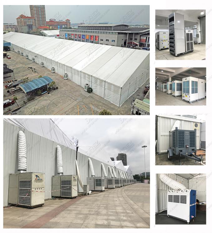 22 tente industrielle de remorque de système de refroidissement d'événement de refroidisseur de tente d'air de la tonne 72.5kw