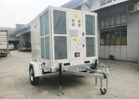 La remorque 10HP mobile a monté la tente Aircon 8 tonnes pour les locations extérieures d'événement